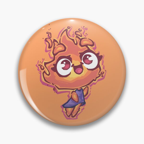 Item preview, Baby Fire Element Cartoon designed and sold by SketchesWSara.