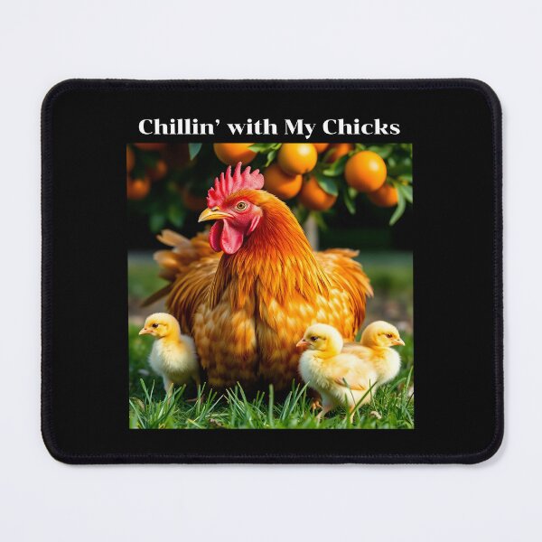 Item preview, Chillin with My Chicks Chickens designed and sold by Sachie's Studio.