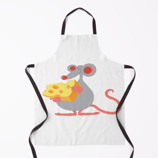 Item preview, Cute Cartoon Mouse Holding Cheese designed and sold by DesignbyAnnaM.