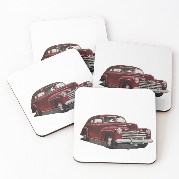 Item preview, Retro Red Car designed and sold by soph1edes1gns.