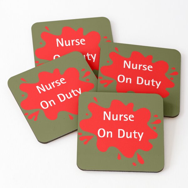 Item preview, Nurse On Duty Funny Nurse Quote designed and sold by Red BloB.