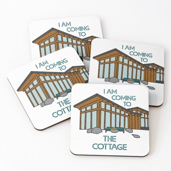 Item preview, "I'm Coming to the Cottage" - Rivals' Retreat Quote Art designed and sold by nomadraconteur.