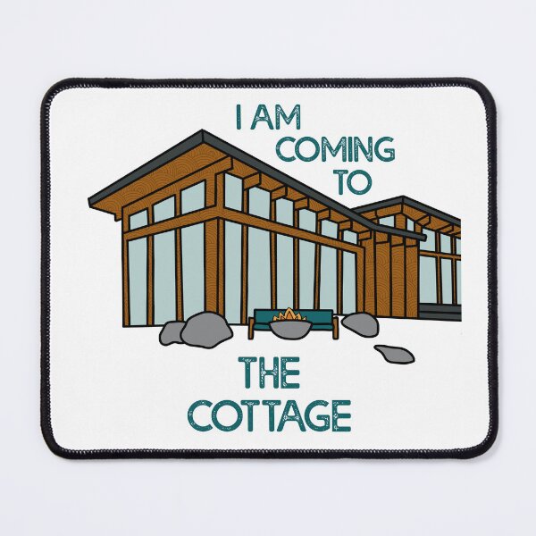 Item preview, "I'm Coming to the Cottage" - Rivals' Retreat Quote Art designed and sold by nomadraconteur.