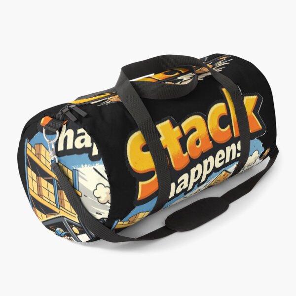 Item preview, Stack Happens – Funny Logistics Design designed and sold by RetroNibylander.