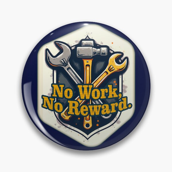 Artikelvorschau, No Work No Reward Worker Motivation Shirt entworfen und verkauft von Topoartispp.