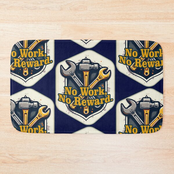 Item preview, No Work No Reward Worker Motivation Shirt designed and sold by Topoartispp.
