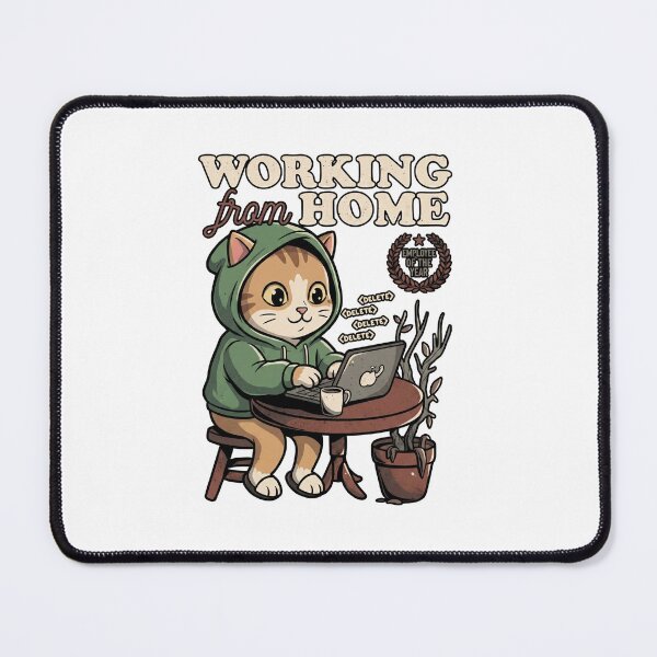 Item preview, Working From Home designed and sold by Ovaloon.