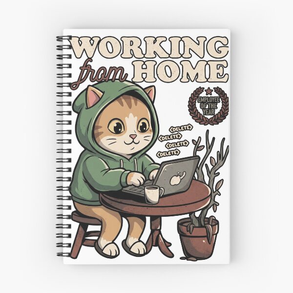 Item preview, Working From Home designed and sold by Ovaloon.