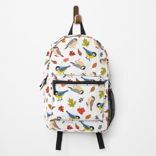 Item preview, Autumn Birds and Colorful Leaves Pattern designed and sold by DesignbyAnnaM.