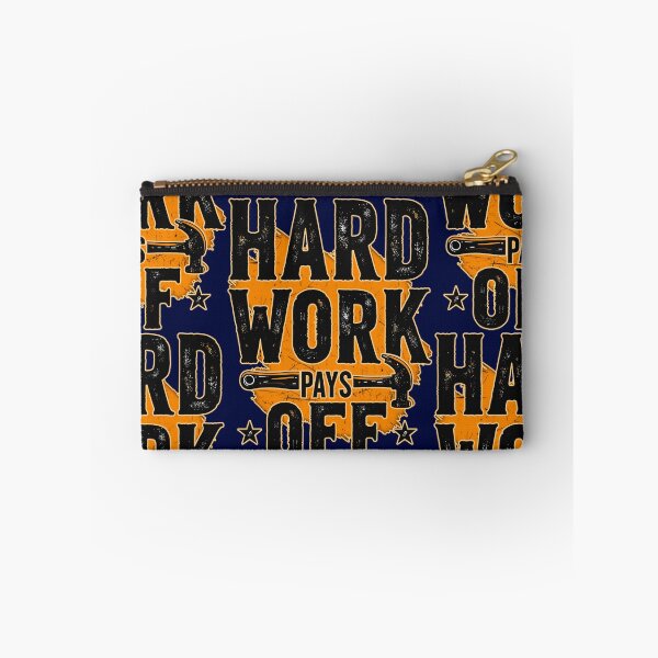 Item preview, Hard Work Pays Off Bold Typography Labor Day Design designed and sold by Topoartispp.