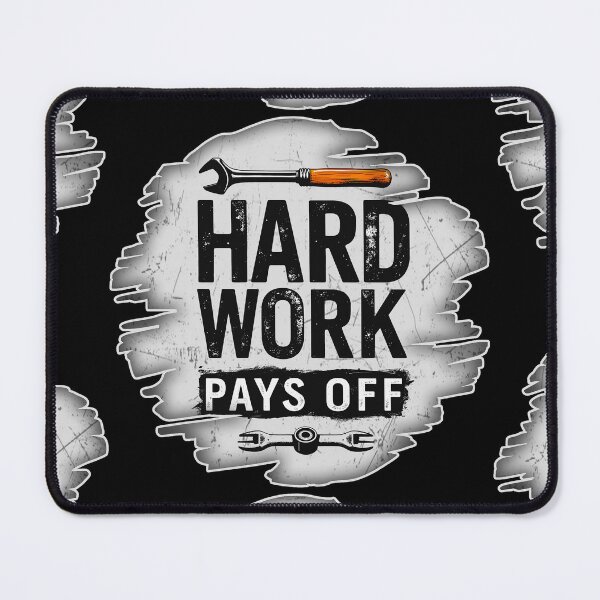 Item preview, Hard Work Pays Off Grunge Worker Design designed and sold by Topoartispp.