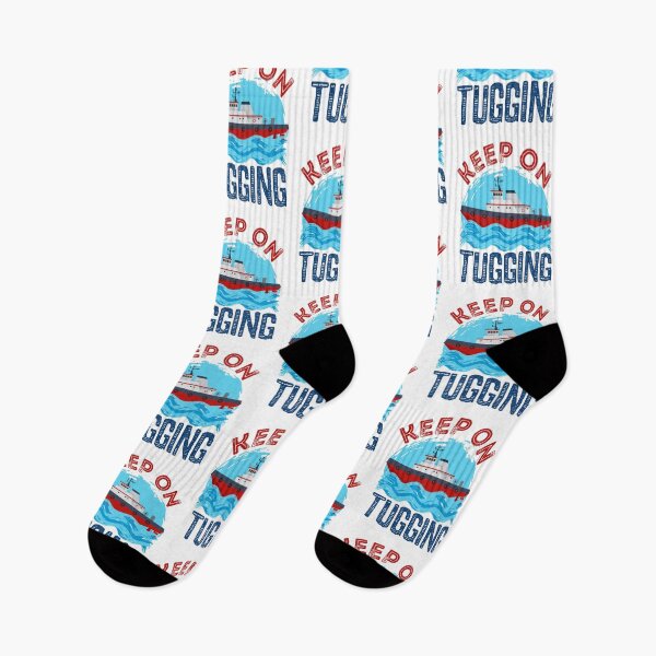 Item preview, Keep on Tugging Tugboat Captain designed and sold by jaygo.