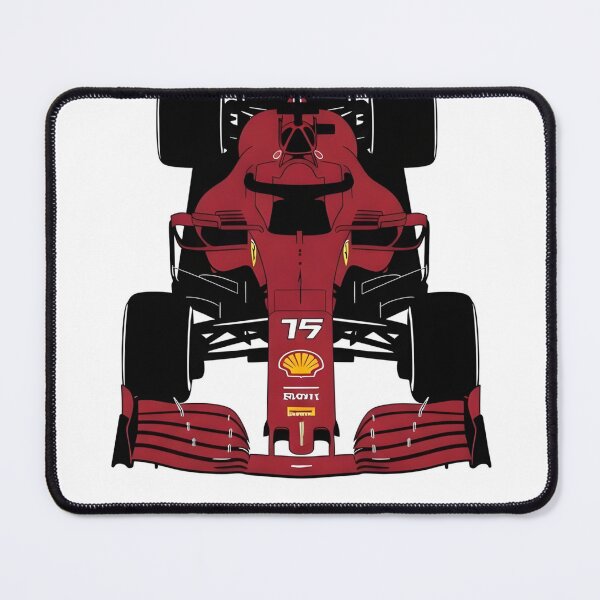 Item preview, Red Open Wheel Racing Car Poster – Classic Motorsport Illustration designed and sold by Motorline44.