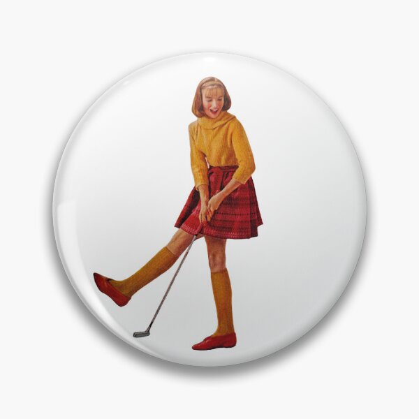 Item preview, Vintage Girl Playing Mini Golf designed and sold by soph1edes1gns.