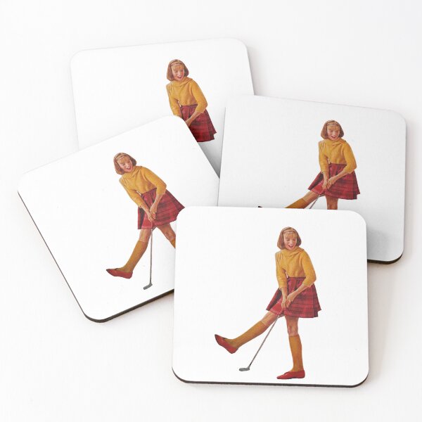 Item preview, Vintage Girl Playing Mini Golf designed and sold by soph1edes1gns.