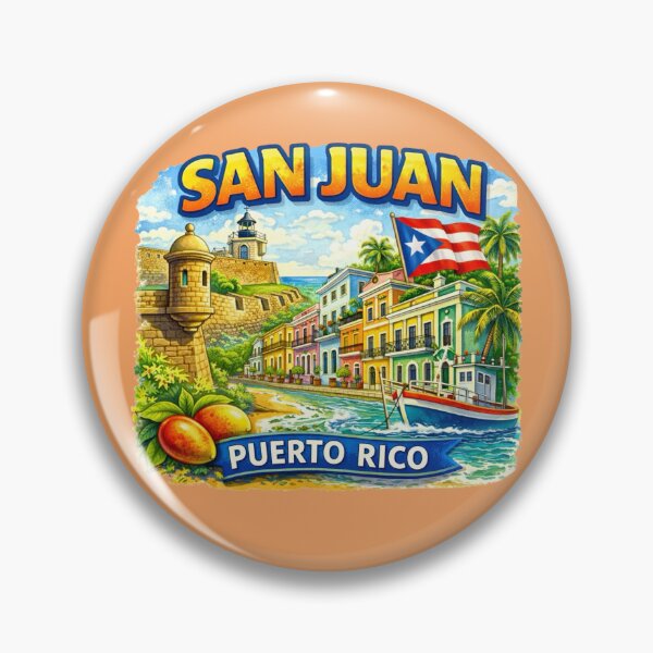 Item preview, San Juan, Puerto Rico designed and sold by Myra365Art.