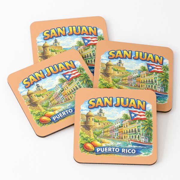 Item preview, San Juan, Puerto Rico designed and sold by Myra365Art.
