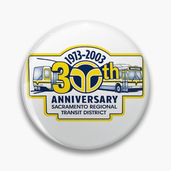 Item preview, Sacramento Regional Transit 30th Anniversary 1973-2003 designed and sold by StopRequest.