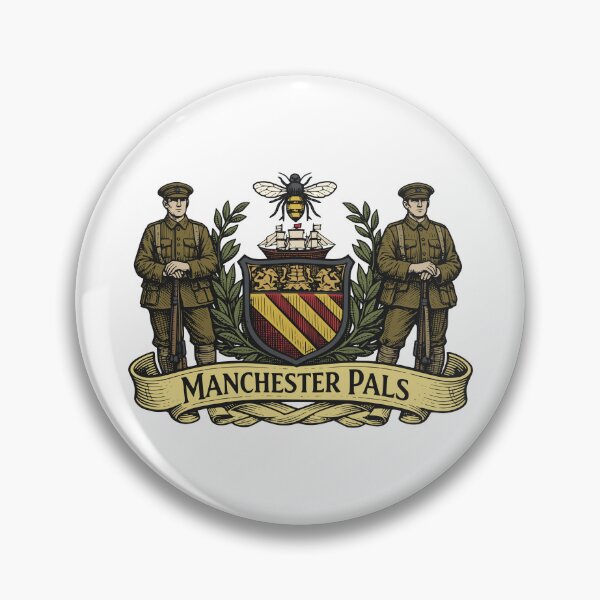 Item preview, Manchester Pals designed and sold by sirglennbo.