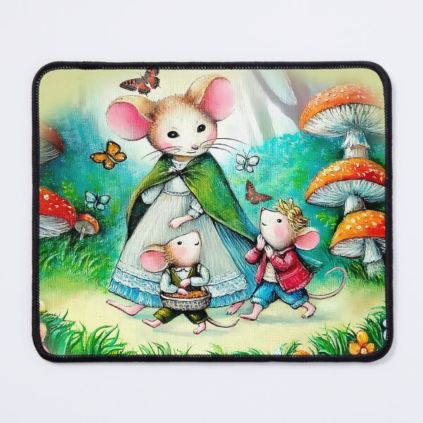 Item preview, Family of Mice on a walk designed and sold by Natart1004.