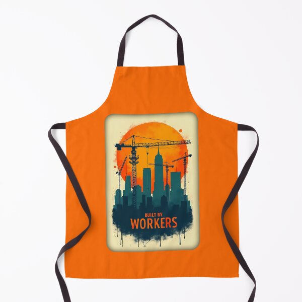 Item preview, Built by Workers City Builder Labor Day Design designed and sold by Topoartispp.