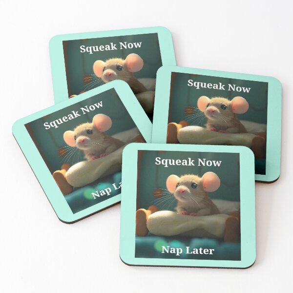 Item preview, Squeak Now Nap Later Pet Mouse designed and sold by Sachie's Studio.