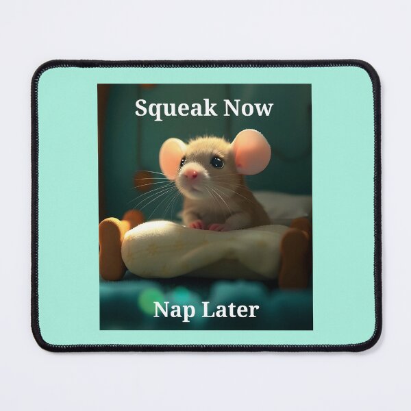 Item preview, Squeak Now Nap Later Pet Mouse designed and sold by Sachie's Studio.