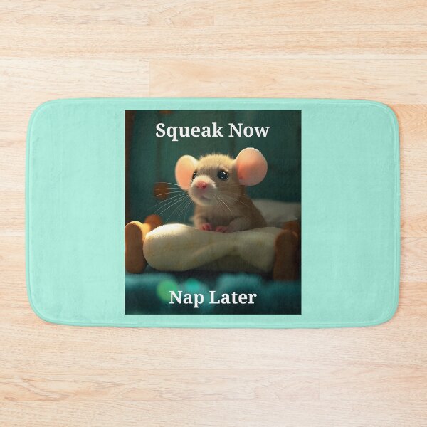 Item preview, Squeak Now Nap Later Pet Mouse designed and sold by Sachie's Studio.