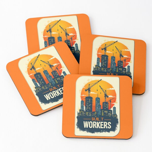 Item preview, Built by Workers Vintage Construction Design designed and sold by Topoartispp.