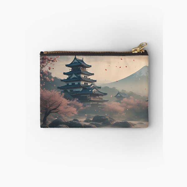 Item preview, Zen Meditation Temple With Cherry Blossom Tree designed and sold by TheDreamsMaker.