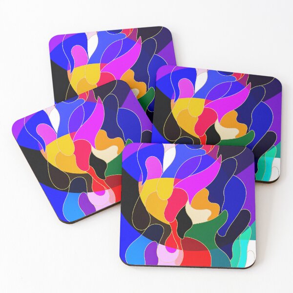 Item preview, Dynamic Circular Color Motion – Contemporary Abstract designed and sold by NizuCaCi.