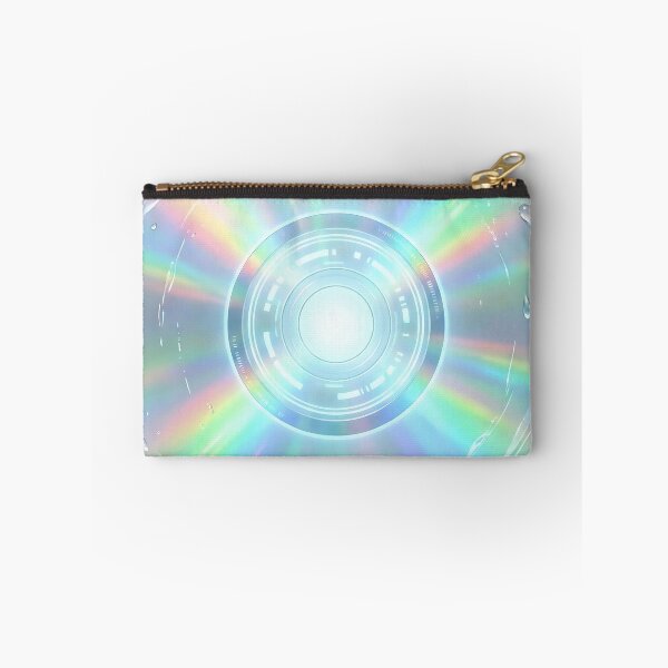 Item preview, Glossy Holographic Y2K CD With Water Droplets designed and sold by DigitalAnnaBanana.