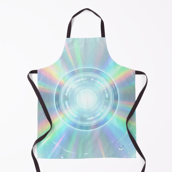 Item preview, Glossy Holographic Y2K CD With Water Droplets designed and sold by DigitalAnnaBanana.