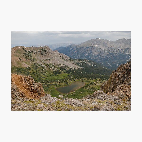 Item preview, A lake through the rocks designed and sold by Ian Michael.