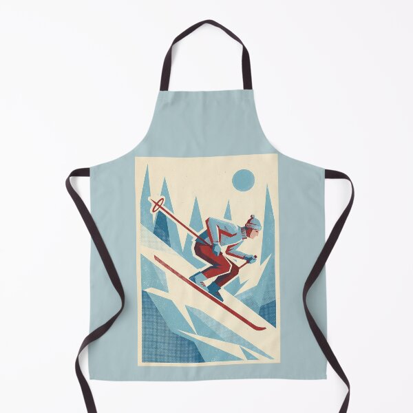 Item preview, Vintage Winter Sports design – 1950s Alpine Skier designed and sold by 1950s ⭐⭐⭐⭐⭐.