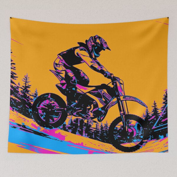Item preview, Downhill Racer - Motocross Racer designed and sold by NaturePrints.