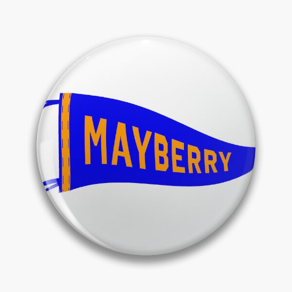 Item preview, Mayberry Pennant Blue designed and sold by Normbot2000.