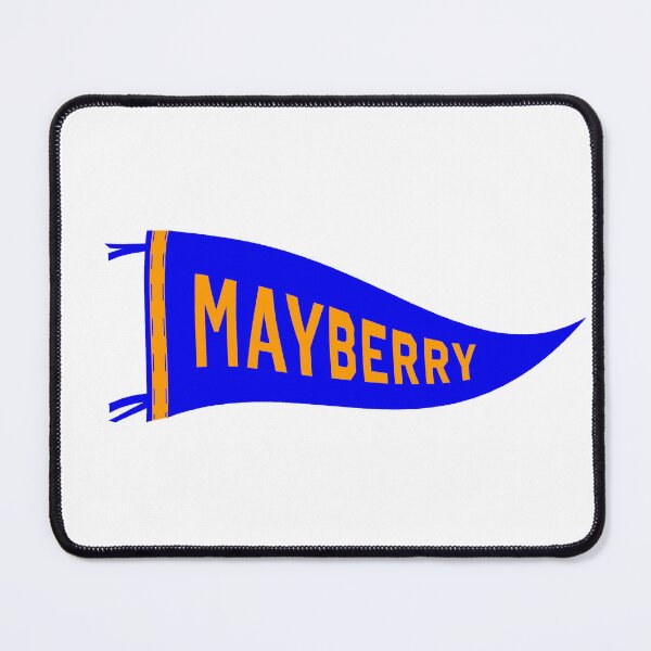 Item preview, Mayberry Pennant Blue designed and sold by Normbot2000.