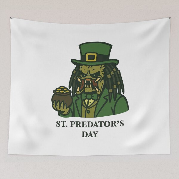 Item preview, St. Predators Day Leprechaun designed and sold by ChunkByChunk.