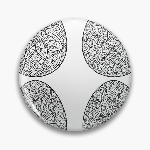 Item preview, Zentangle Mandala Easter Eggs – Therapeutic Art Coloring designed and sold by Lyvion design.