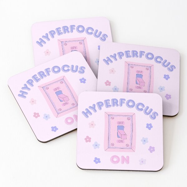 Item preview, hyperfocus on designed and sold by ClodetteDesigns.