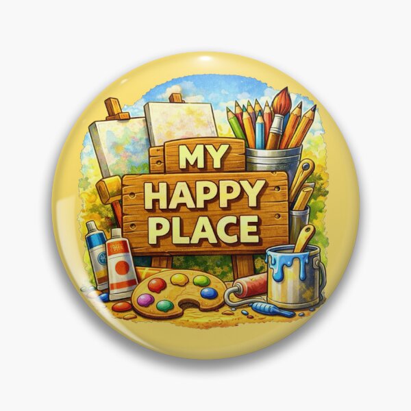 Item preview, My Happy Place - Art Studio designed and sold by Myra365Art.