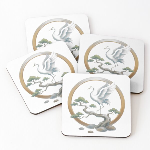 Item preview, Porcelain Crane Bonsai Seal designed and sold by pumsquare.