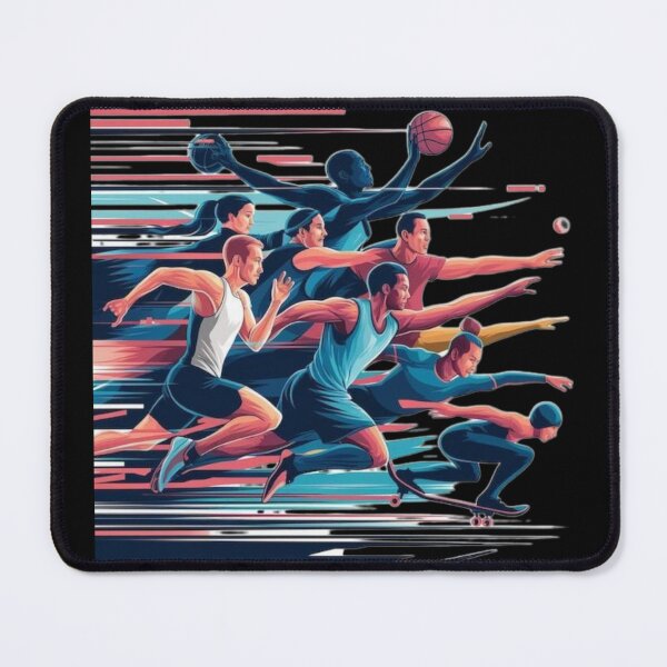 Item preview, Built for Speed – Athletic Motion Sports Illustration designed and sold by LazyButGenius.