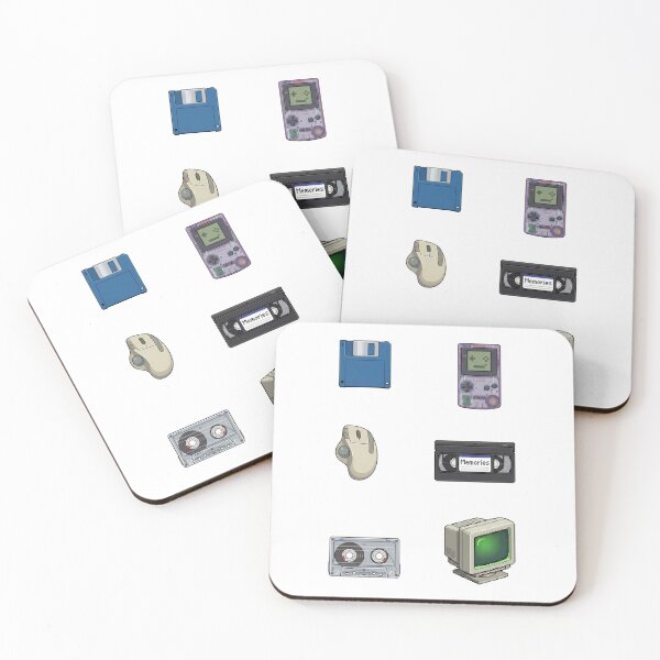 Item preview, 90s Nostalgia Retro Tech Pixel Art Sticker Pack designed and sold by DigitalAnnaBanana.