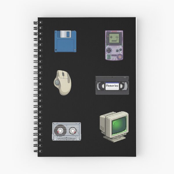 Item preview, 90s Nostalgia Retro Tech Pixel Art Sticker Pack designed and sold by DigitalAnnaBanana.