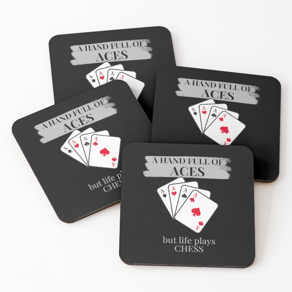 Item preview, Poker vs Chess Shirt – A Hand Full of Aces but Life Plays Chess | Strategy Quote Tee designed and sold by SVALANART.