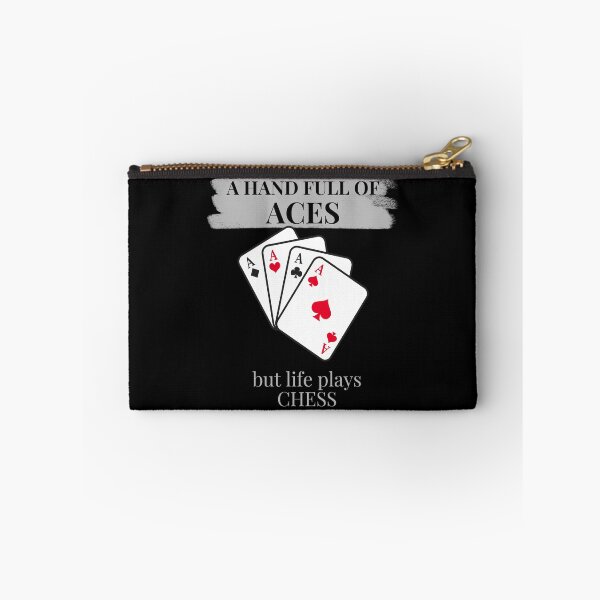 Item preview, Poker vs Chess Shirt – A Hand Full of Aces but Life Plays Chess | Strategy Quote Tee designed and sold by SVALANART.