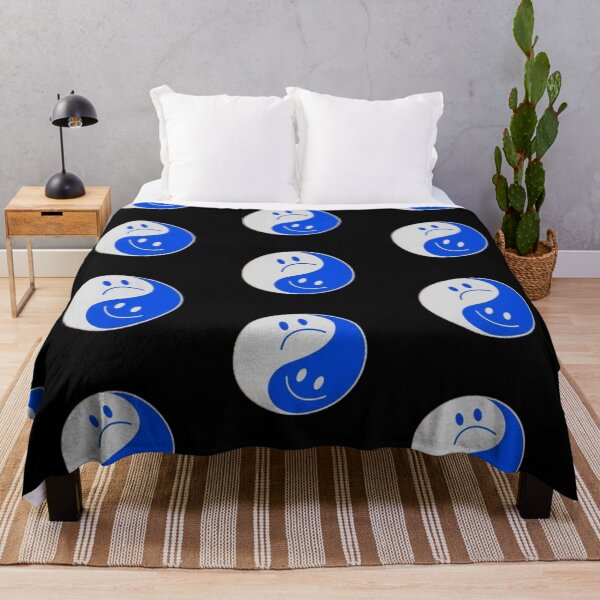 Item preview, Smiling & Sad Yin Yang – Emotional Balance Symbol designed and sold by ALIOOMEKK75.