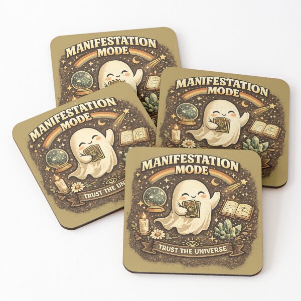 Item preview, Manifestation Mode Ghost – Cute Spiritual Retro Aesthetic Graphic designed and sold by carolinkaau.
